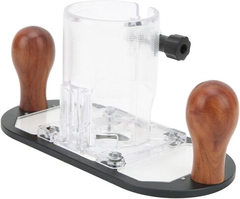 Router Plunge Base with Circular Locking for 65mm Trimming Machine Woodworking Projects in Kuwait