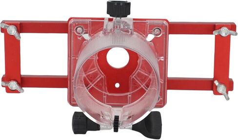 Asixxsix Wood Trimmer Router Base, 2 in 1 Compact Wood Palm Router Base Slotting Bracket for Carbinet Closet Furniture, for ID 65mm Trimming Machine in Kuwait