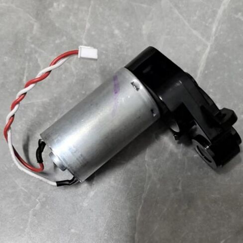 Vacuum Main Brush Motor Assembly for BObsweep Dustin Robot Replacement Part Metal Construction Central Brush Motor Compatible for R390SH-23125 Robotic Vacuum Cleaner Black Silver in Kuwait