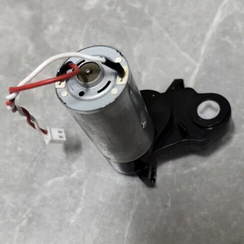 Vacuum Main Brush Motor Assembly for BObsweep Dustin Robot Replacement Part Metal Construction Central Brush Motor Compatible for R390SH-23125 Robotic Vacuum Cleaner Black Silver in Kuwait