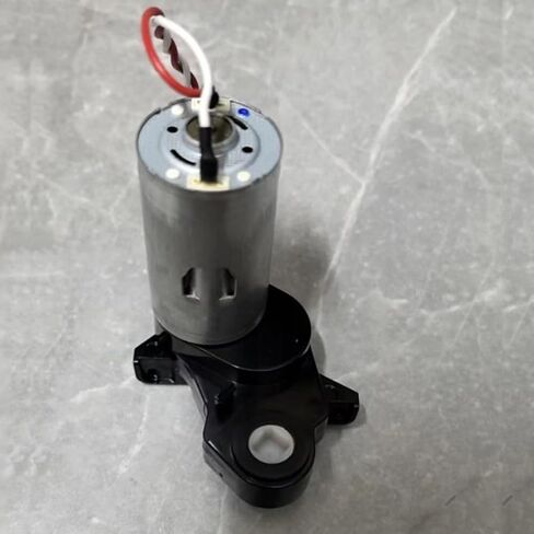 Vacuum Main Brush Motor Assembly for BObsweep Dustin Robot Replacement Part Metal Construction Central Brush Motor Compatible for R390SH-23125 Robotic Vacuum Cleaner Black Silver in Kuwait