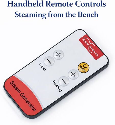 Wood Steamer for Bending Wood – 2L Electric Steam Generator for Steam Box, 1000W Remote-Controlled Steaming Unit for Chair Backs, Furniture Curves, Boat Ribs, DIY Woodworking Projects in Kuwait
