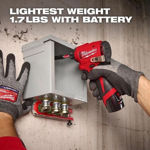 3450-20 M12 12V Lithium-Ion Subcompact Brushless Cordless 1/4 in. Hex Impact Driver (Tool-Only) in Kuwait