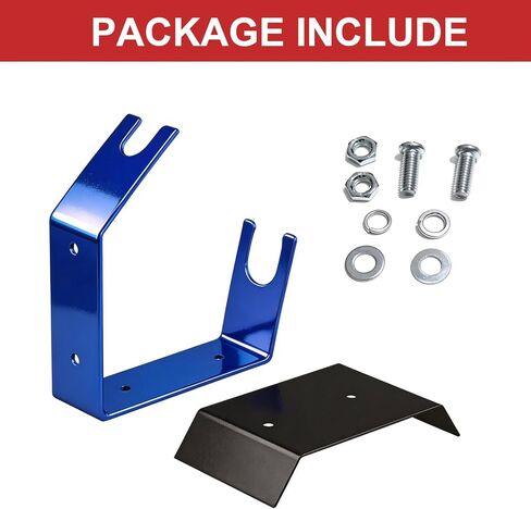 Wall Mount & Benchtop Spray Gun Holder - Adjustable Gravity Feed HVLP Stand for Auto Body & DIY Painting, Blue Steel Construction, Holds HVLP Auto Paint Guns, Portable Table Top Design in Kuwait