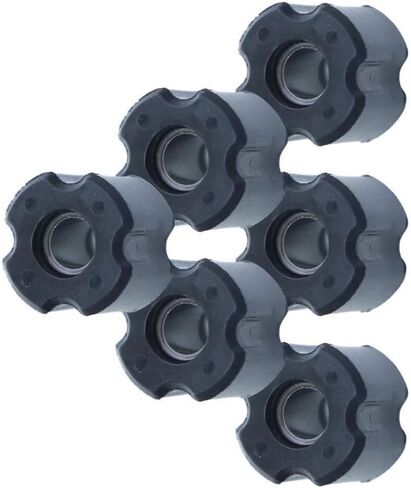 6PCS Brush Cutter Shaft Parts Bushing Oil Bearing 8MM Fit for Grass 23.5mm Tube Pipe Aluminum Inside Replacement in Kuwait