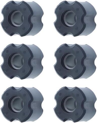 6PCS Brush Cutter Shaft Parts Bushing Oil Bearing 8MM Fit for Grass 23.5mm Tube Pipe Aluminum Inside Replacement in Kuwait