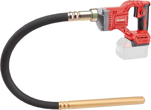 Cordless Concrete Vibrating Tool Compatible with DeWALT 20V Max Battery | 800W Power Concrete Vibrator w/3.6FT Shaft Rod, 3600RPM Portable Electric Vibrarator Remove Air Bubble in Saudi Arabia