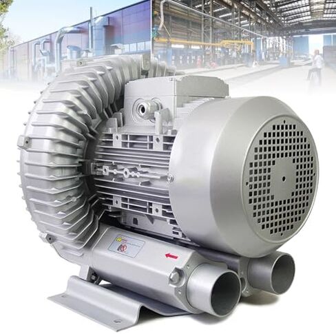 High-Pressure Regenerative Vortex Blower,High-Pressure Vortex Ring Blower, Single Phase Regenerative Blower for Fish Tank Applications，（1500W/2.01HP） in Kuwait