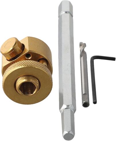 8Mm Hexagonal Shank Quick-Release Hole Opener Connecting Rod For Power Tools – Metal Extension Bar Compatible With Gypsum Board & Ceiling Installation in Kuwait