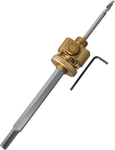 Metal Hole Opener Quick Connecting Rod – 8Mm Hexagonal Shank Extension Bar With One-Press Release, Designed For Power Tools, Drywall & Ceiling Applications in Kuwait