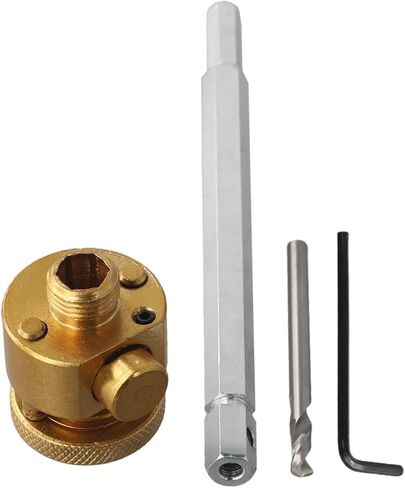 Metal Hole Opener Quick Connecting Rod – 8Mm Hexagonal Shank Extension Bar With One-Press Release, Designed For Power Tools, Drywall & Ceiling Applications in Kuwait