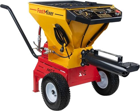 خلاط FastMixer الاحترافي المستمر، سعة 3900 رطل/ساعة، كهربائي 110 فولت، للخرسانة والملاط والجص in Kuwait
