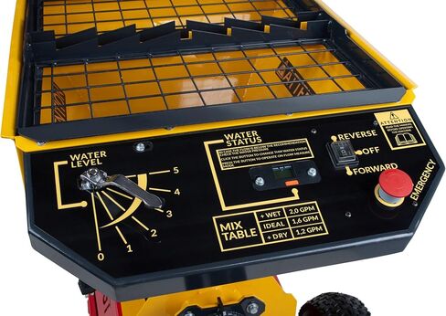 خلاط FastMixer الاحترافي المستمر، سعة 3900 رطل/ساعة، كهربائي 110 فولت، للخرسانة والملاط والجص in Kuwait