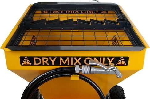 خلاط FastMixer الاحترافي المستمر، سعة 3900 رطل/ساعة، كهربائي 110 فولت، للخرسانة والملاط والجص in Kuwait