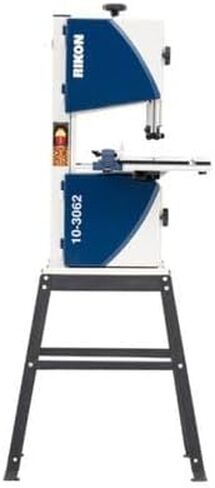 Rikon 10″ Deluxe Bandsaw with Stand Model 10‑3062S – ½ HP, Two-Speed, 5″ Resaw Height × 9‑5/8″ Throat, Cast-Iron Table, Tool-Less Blade Guides, Includes Blade & Stand in Kuwait