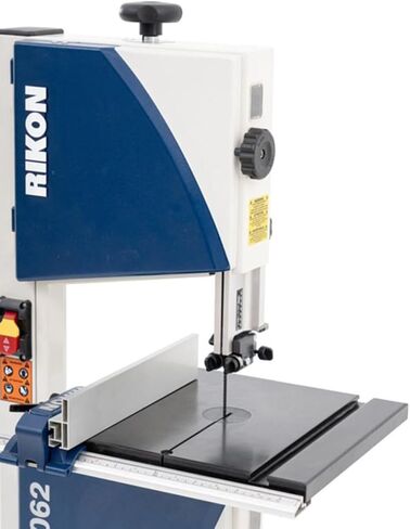 Rikon 10″ Deluxe Bandsaw with Stand Model 10‑3062S – ½ HP, Two-Speed, 5″ Resaw Height × 9‑5/8″ Throat, Cast-Iron Table, Tool-Less Blade Guides, Includes Blade & Stand in Kuwait