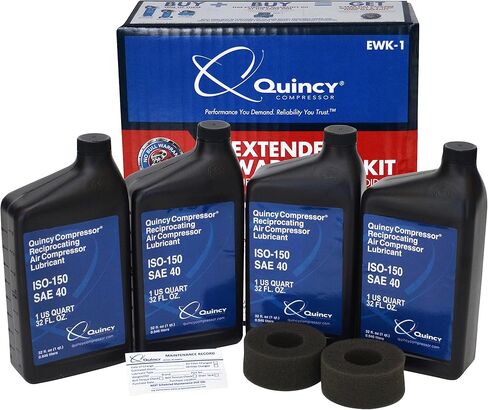 Quincy Extended Support and Maintenance Kit for Quincy Single Stage Compressors, Model Number EWK-1 in Kuwait