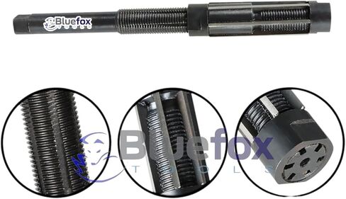 مجموعة مخرطة يدوية فاخرة قابلة للتعديل من BLUEFOX (9 قطع) - مقاسات H4 إلى H12 (15/32 بوصة إلى 1-3/16 بوصة) مع 6 شفرات - أداة دقيقة عالية الجودة للتعديل الدقيق in Kuwait