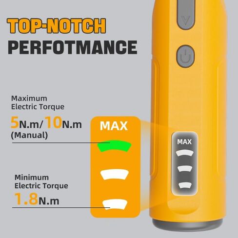 Electric Screwdriver Set 1500mAh Cordless Rechargeable Screw Gun with 24+3 Bits & Extension Shaft, Mini Power Tool for Electronics Repair, DIY Home Maintenance – 5N.m Torque, LED Light, 300rpm in Kuwait