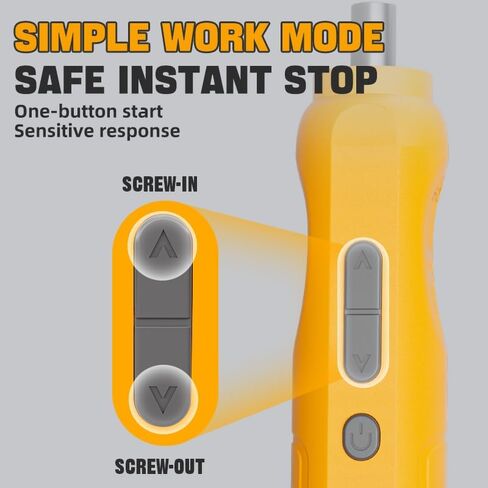 Electric Screwdriver Set, 1500mAh Cordless Rechargeable Screwdriver With Bits & Extension Shaft, Mini Power Tool For Electronics Repair, DIY Home Maintenance – 5N.m Torque, LED Light, 300rpm in Kuwait