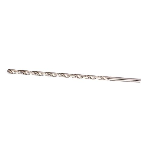 6mm HSS Twist Drill Bit, Extra Long 200mm Straight Shank Auger Drill with Milled Flutes for Fast Material Removal, for Wood Aluminum Plastic Block Masonry Concrete in Kuwait
