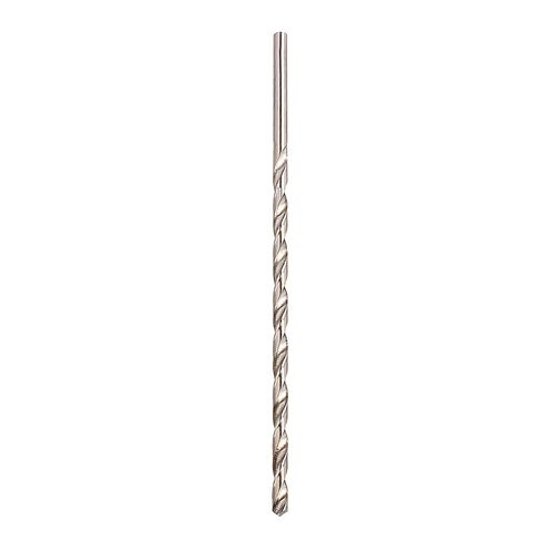 6mm HSS Twist Drill Bit, Extra Long 200mm Straight Shank Auger Drill with Milled Flutes for Fast Material Removal, for Wood Aluminum Plastic Block Masonry Concrete in Kuwait