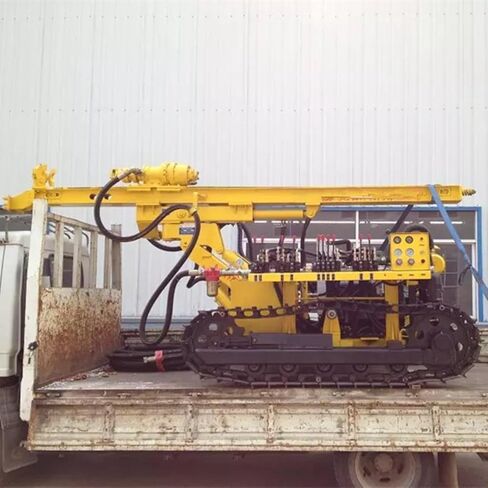 Geological Down-The-Hole Drilling Rig Pneumatic Rotary Borehole Machine for Core Sampling, Rock Formation Survey and Agricultural Water Well Drilling Projects in Kuwait