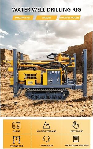 Infrastructure Down-The-Hole Drilling Rig All Terrain Hydraulic Borehole Equipment for Highway Subgrade Drilling, Terrain Reinforcement and Large Construction Projects in Kuwait