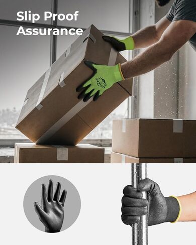 OKIAAS Roofing Nailer, Pneumatic Roofing Nail Gun & Work Gloves for Men in Kuwait