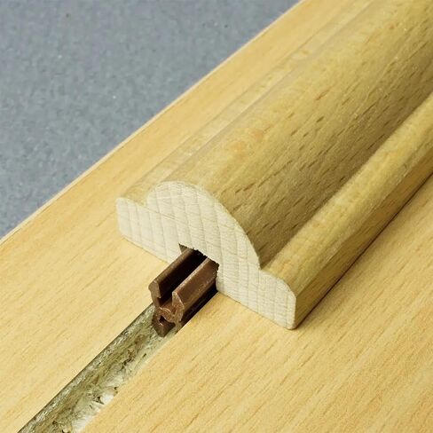 KNAPP klick Dovetail Connectors – 50 Snap-in Fasteners for Trim, Moulding & Joinery – Invisible, Self-Tightening, No Glue Required in Saudi Arabia