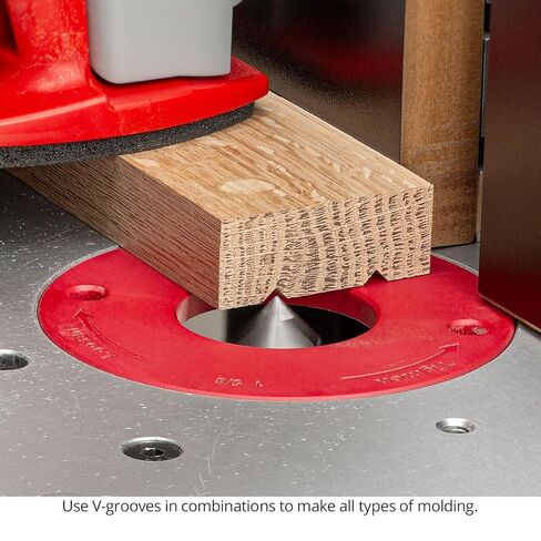 Folding Miter V Groove Bit Set for Miter Fold Boxes, Signmaking, CNC, 1/4" SH, 1/2" CL, 1" CD USA-Made US229010VG in Kuwait
