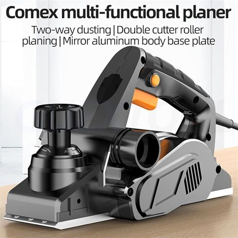 Electric Planer 1150w Multi-Function Woodworking Planing Machine Electric Thickness Planer Benchtop 0-2mm Industrial Grade in Kuwait