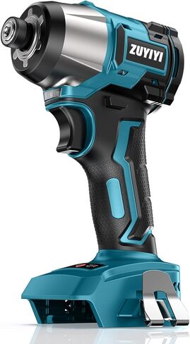 Cordless Impact Driver 1/4" Compatible with Makita 18V Battery (Bare Tool), 1800in-lbs Electric Brushless Impact Drill, Compact Power Driver Tool for Home Projects, Auto-Stop & LED Light in Kuwait