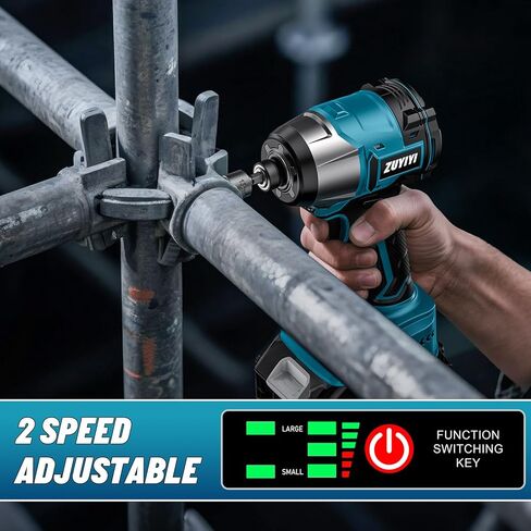 Cordless Impact Driver 1/4" Compatible with Makita 18V Battery (Bare Tool), 1800in-lbs Electric Brushless Impact Drill, Compact Power Driver Tool for Home Projects, Auto-Stop & LED Light in Kuwait