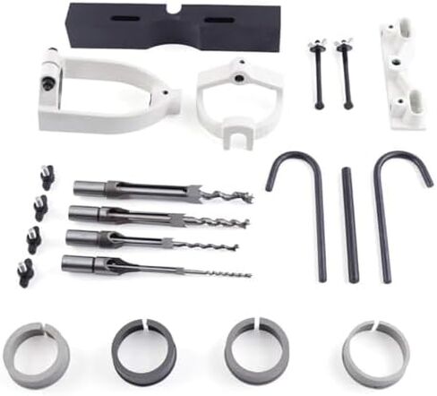 Mortise Machine for Precision Drilling, 4 Bits Included, Ideal for Woodworking, Crafting and Furniture Making in Kuwait