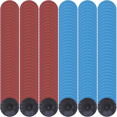 Newwiee 200 Pcs 3 Inch Sanding Discs 36/60/80 Grit Die Grinder Sanding Surface Conditioning Discs for Surface Prep Strip Grind Polish Finish Burr Rust Paint Removal(60 Grit) in Saudi Arabia