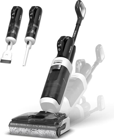 Tineco Floor One Switch S6 Stretch Breeze Wet Dry Vacuum Cleaners, Floor Cleaner Mop 2-in-1 Cordless Vacuum for Multi-Surface, 20kPa Suction, Anti-Tangle Design, Flashdry Self-Cleaning, 180° Lay-Flat in Saudi Arabia