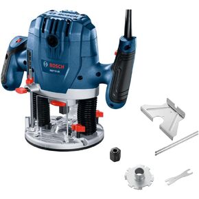 BOSCH GOF13-25 1-3/4 HP جهاز توجيه متوسط ​​الحجم - 11,000 إلى 28,000 دورة في الدقيقة، تصميم مريح، مع دليل متوازي قابل للفصل in Kuwait
