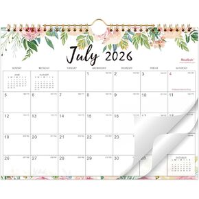 2025-2026 التقويم - يوليو 2025 - ديسمبر 2026 ، تقويم الحائط 2025-2026 ، 11 "× 8.5" ، 18 شهر in Kuwait