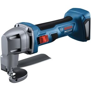 BOSCH GSC18V-16EN مقص معدني لاسلكي 18 فولت مع محرك قوي بدون فرش، سعة قياس 16 لقطع نظيفة وخالية من التشوه في الصفائح المعدنية، مثالي لمصنعي التدفئة والتهوية وتكييف الهواء والمعادن (أداة عارية) in Saudi Arabia