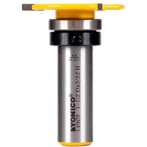 Yonico Top Bearing Slot Cutter Router Bit 3/32-Inch 1/2-Inch Shank 14909 in Kuwait