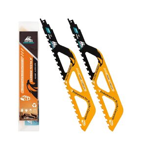 Reciprocating Saw Blades 12 Inch/305mm, 2-Pack Brick Masonry Concrete Cement Board Cutting Reciprocating Sabre Saw Blades in Saudi Arabia