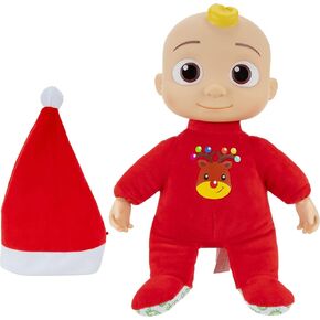 Cocomelon Musical JJ Plush Doll - Press Tummy to Sing Clips Clips - تشمل ميزة ووسائد صغيرة من Teddy Bears in Kuwait