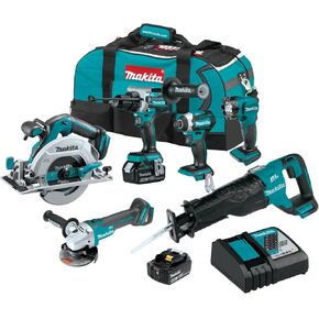 ماكيتا XT616T 18V LXT® ليثيوم أيون بدون فرش لاسلكي 6 قطع. مجموعة كومبو (5.0 أمبير) in Kuwait