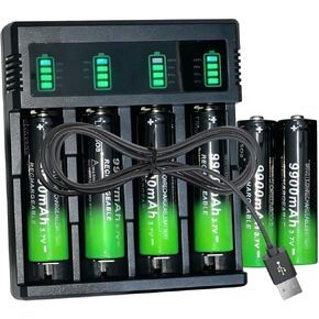 مجموعة أزرار شحن بطاريات USB 18650 ذكية عالمية للمصابيح الكاشفة والمصابيح الأمامية وأجراس الأبواب وسيارات RC وأضواء الحديقة الخارجية وما إلى ذلك in Kuwait