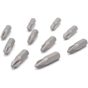 Adapter Drill Bits,Driver Bits Set, Screwdriver Bits 10pcs Screwdriver Bit Set Chrome Vanadium Steel 25mm 1/4 inch Shank PH2 Screw Driver Bits for Home Hand Tools in Kuwait