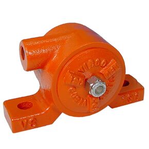 VIBCO VS-190HS هزاز توربيني هوائي صامت، قوة 270 رطل، 7200 VPM، 9 CFM، 60 إلى 80 رطل لكل بوصة مربعة، نمط مسمار 4 بوصات، سرعة عالية in Kuwait