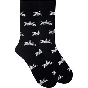 Forest & Twelfth Men’s Crew Cut Socks, Miscellaneous Fun Themes, Unique Graphic Socks, One Size Fits Most in Saudi Arabia
