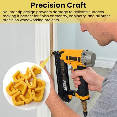 N490008 Nailer No Mar Tip بديل لـ DEWALT 18 Gauge Brad Nailer، متوافق مع BCN650D1 BCN662D1 DCN650B DCN650D1 DCN662B DCN662D1، 10 عبوات in Kuwait