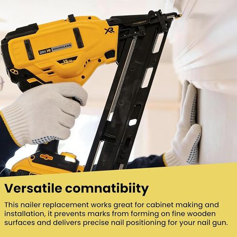 N490008 Nailer No Mar Tip بديل لـ DEWALT 18 Gauge Brad Nailer، متوافق مع BCN650D1 BCN662D1 DCN650B DCN650D1 DCN662B DCN662D1، 10 عبوات in Kuwait